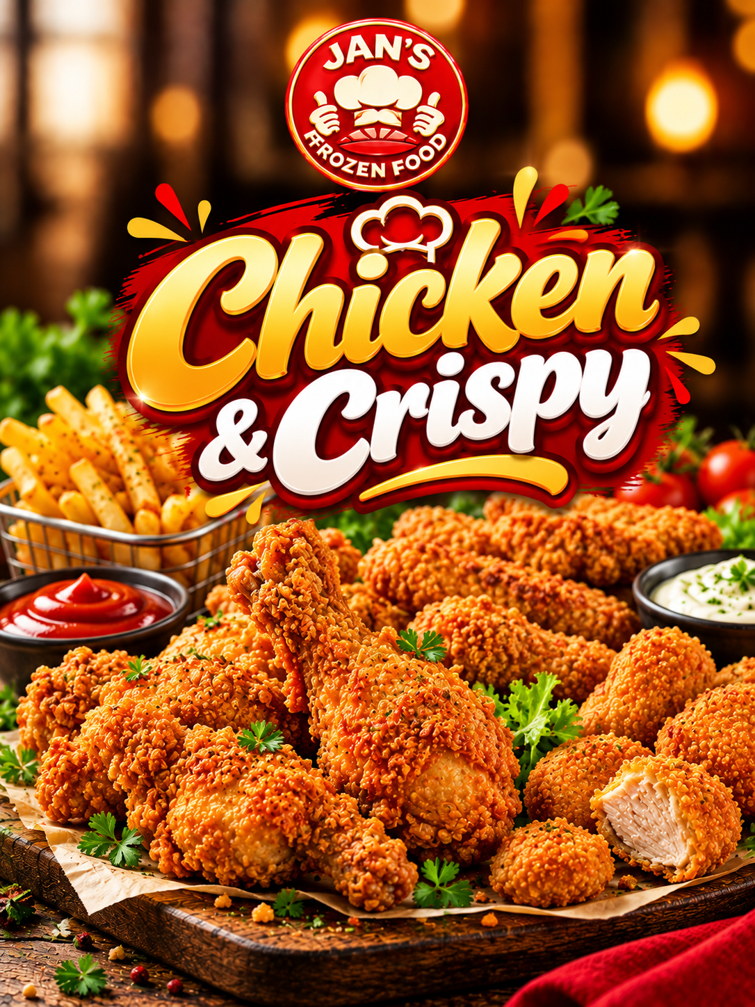 Chicken & Crispy