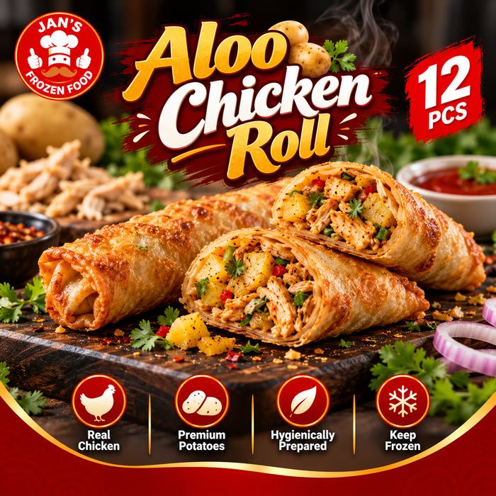 Aloo Chicken Roll