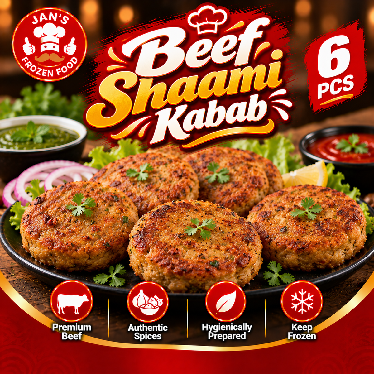 Beef Shaami Kabab