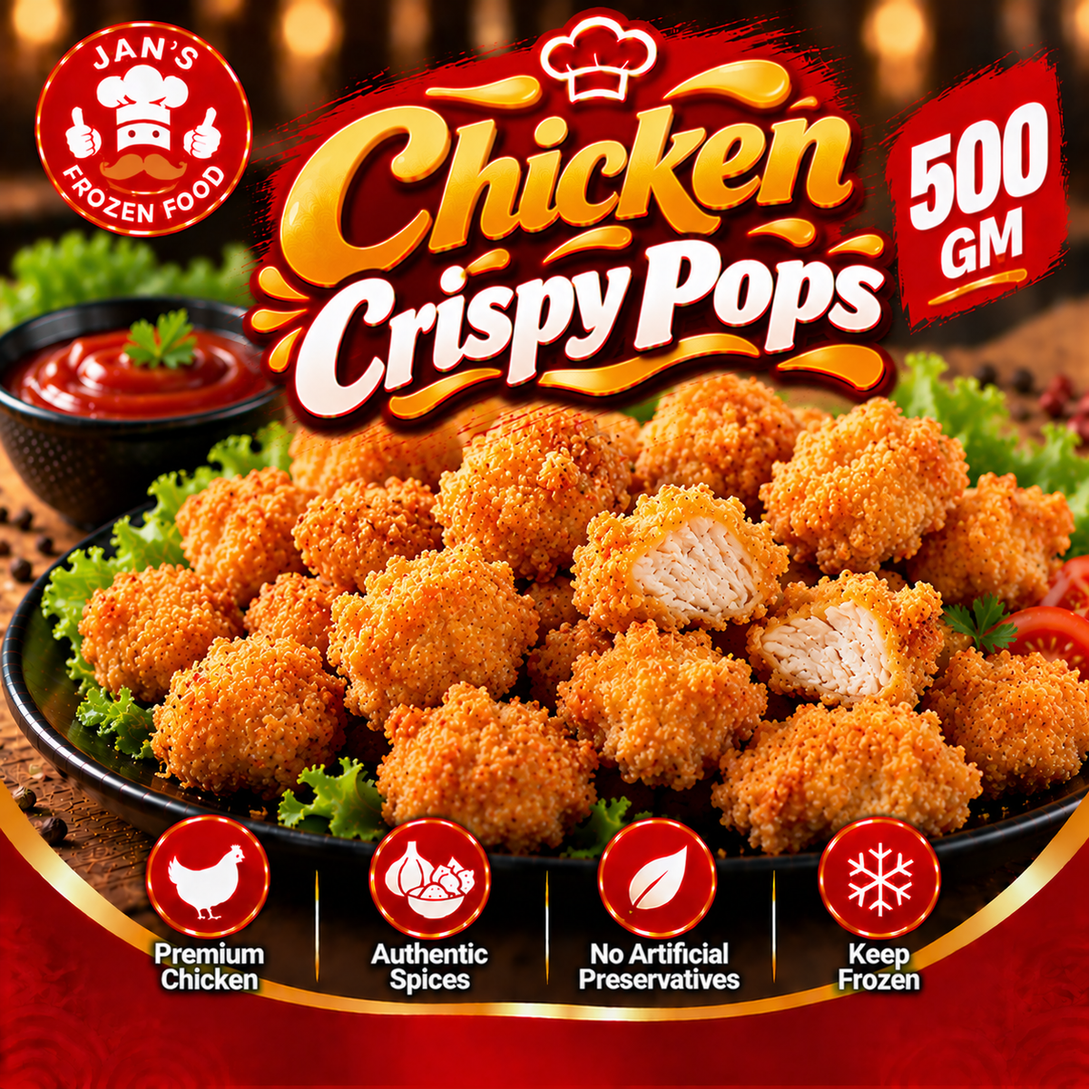 Chicken Crispy Pops