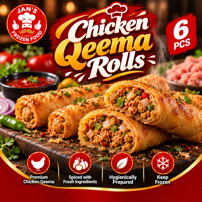 Chicken Qeema Rolls