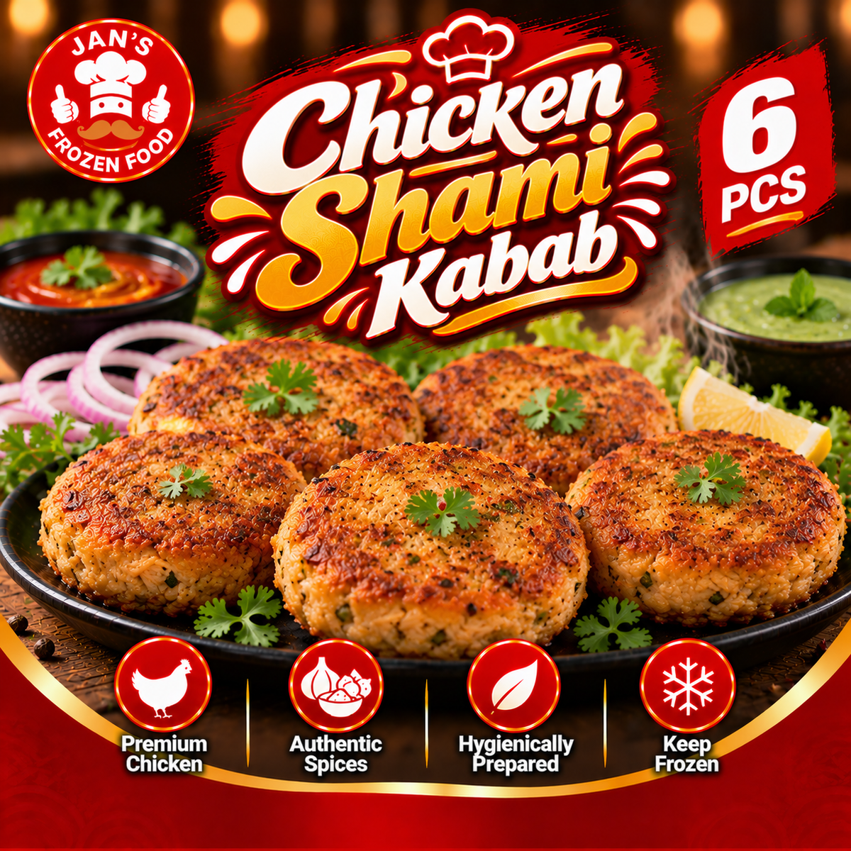 Chicken Shaami Kabab