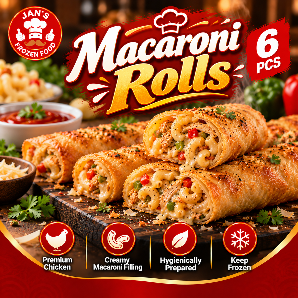 Macaroni Rolls